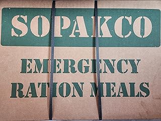 Sopakco MRE Meals Ready To Eat Case Pack of 14 For Survival And Emergency Green Box