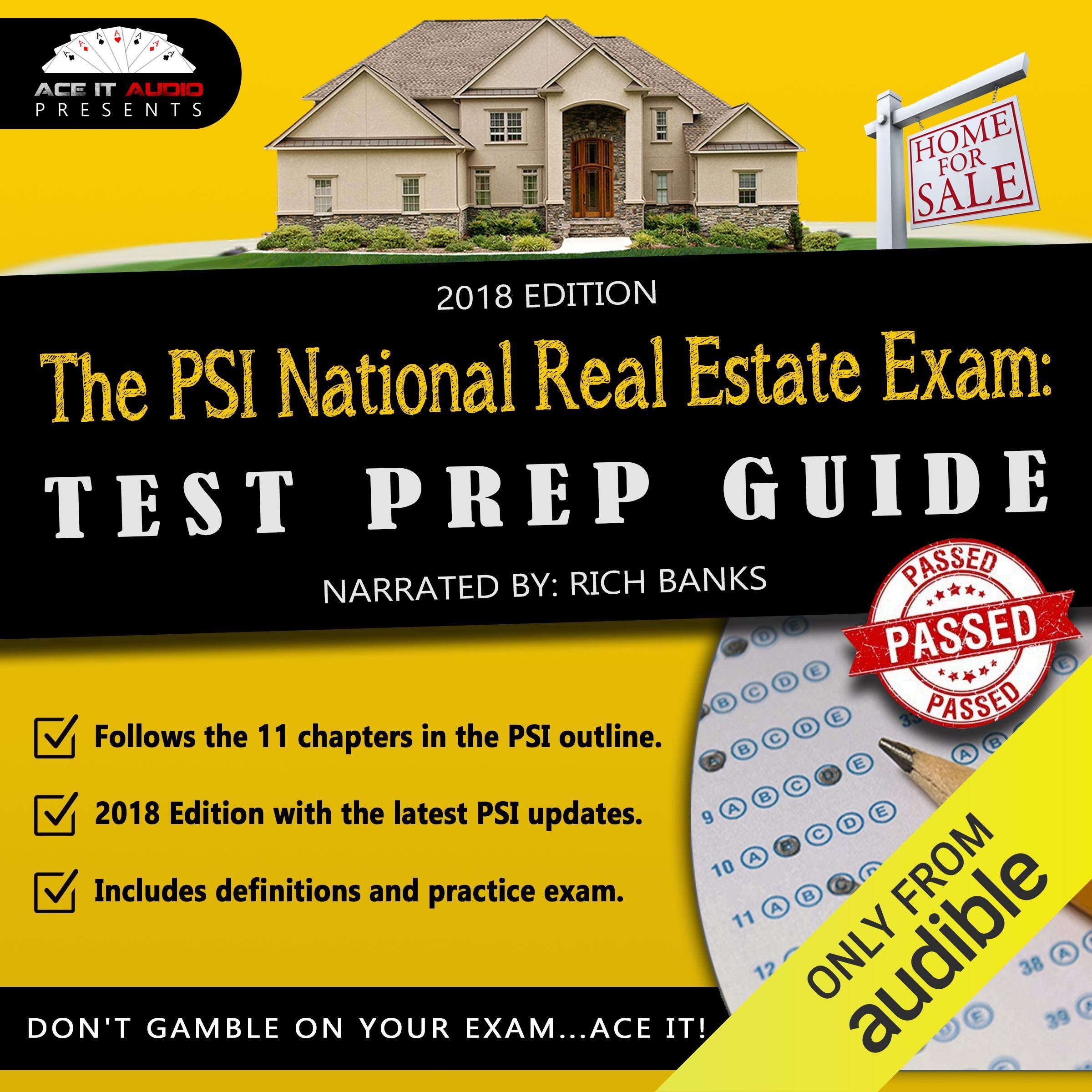 Cover art for The PSI National Real Estate License Exam