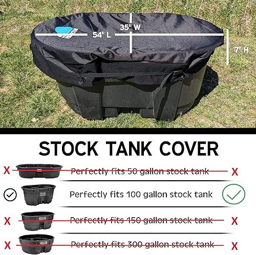 Miniatura 2 de Polar Protector - Cubierta ovalada para tanque de 100 galones, para terapia de agua helada, cubierta de agua fría, tanque ovalado de 100 galones,