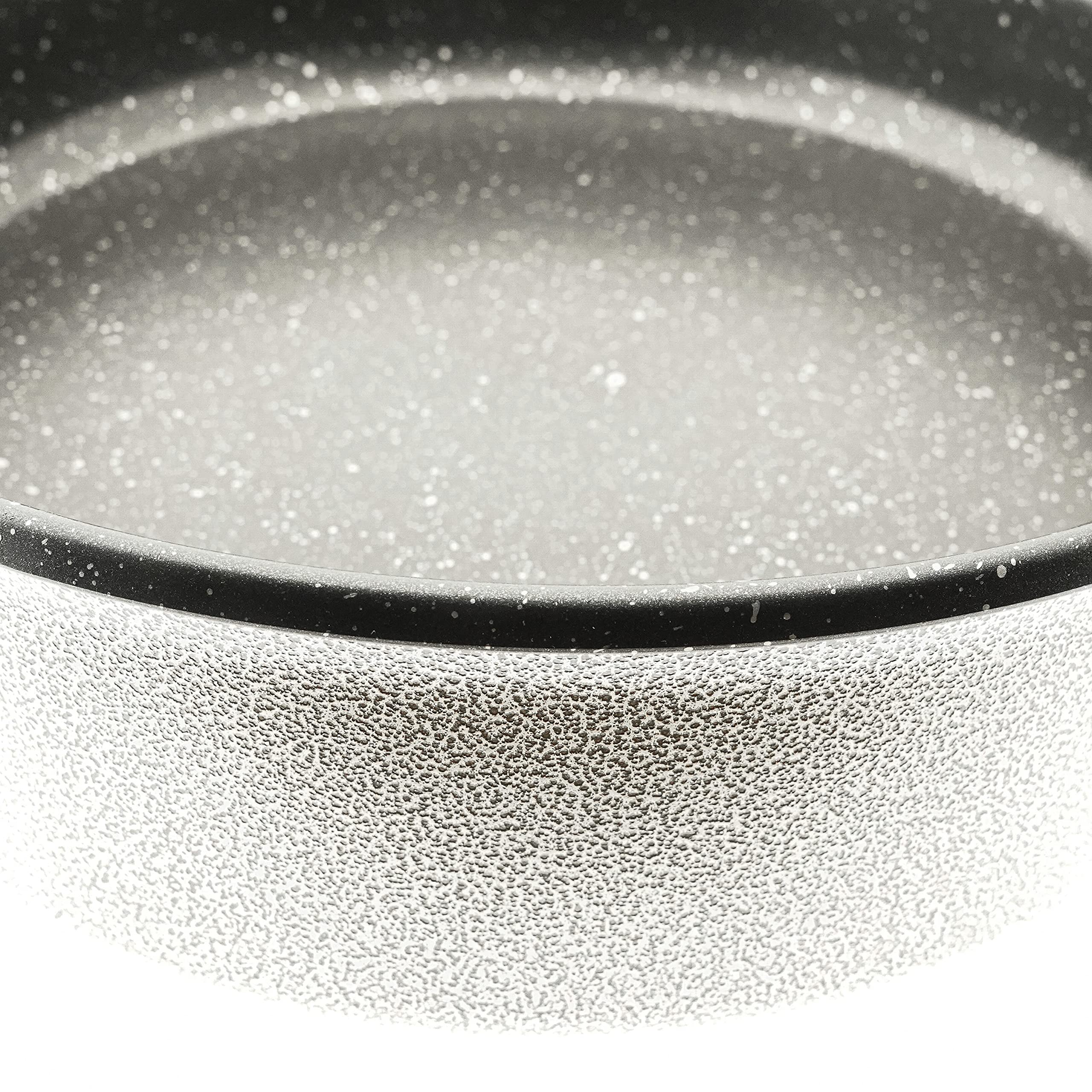 Elektrische Ceramic Pizzapfanne 42x9cm Antihaft Beschichtet 1500 Watt