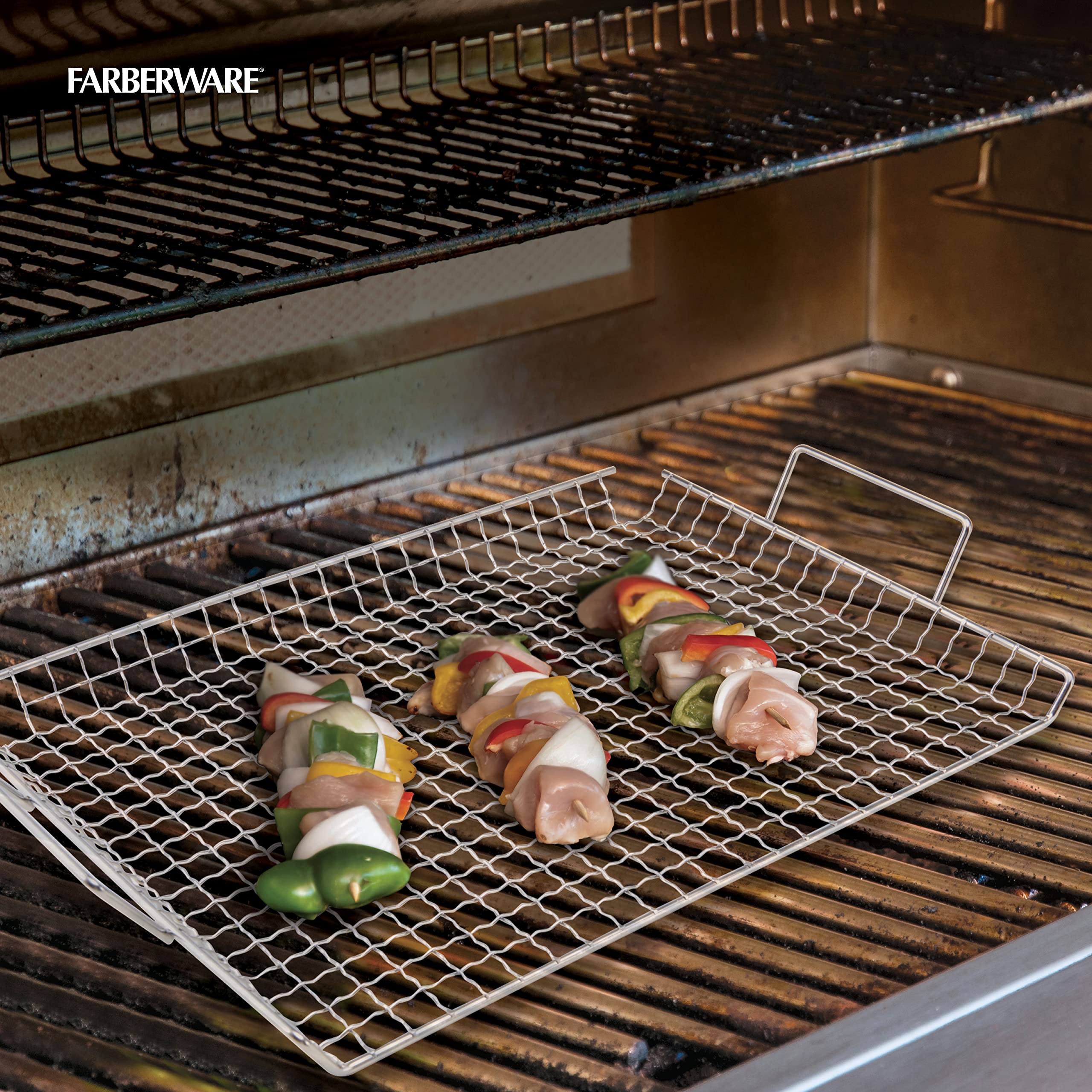 MR. BAR-B-Q Premium Non Stick Coated Grill Topper - 06797Y | Blain's