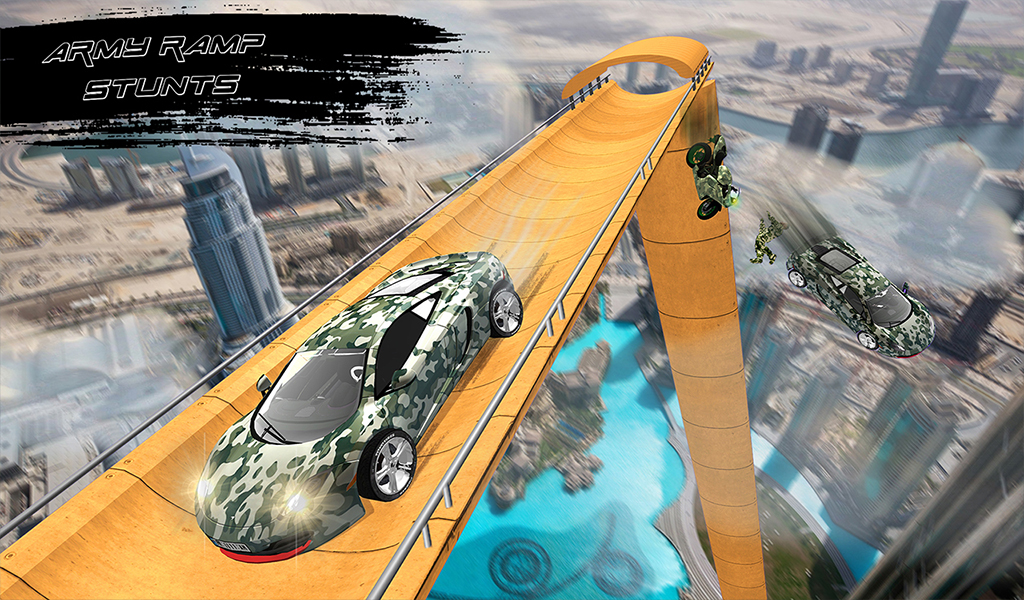 Army Grand Mega Ramp Car Racing Stunt Bike Games - App on Amazon Appstore
