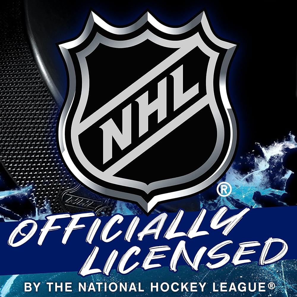 BNQL Borsa Trucco A Tema Hockey Su Ghiaccio - Sacchetto Multiuso In Tela 23x17cm