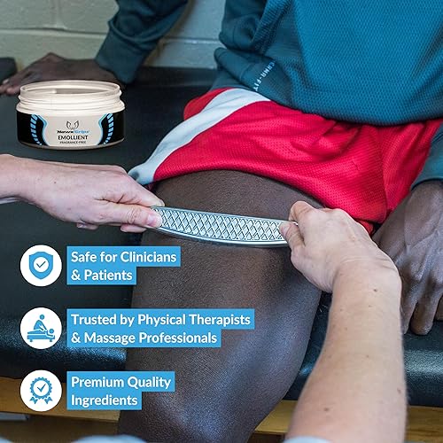 Miniatura 4 de HawkGrips Crema de masaje Emoliente  Aplicación de tejido profundo y suave a base de aceite, terapia física corporal y muscular, ingredientes