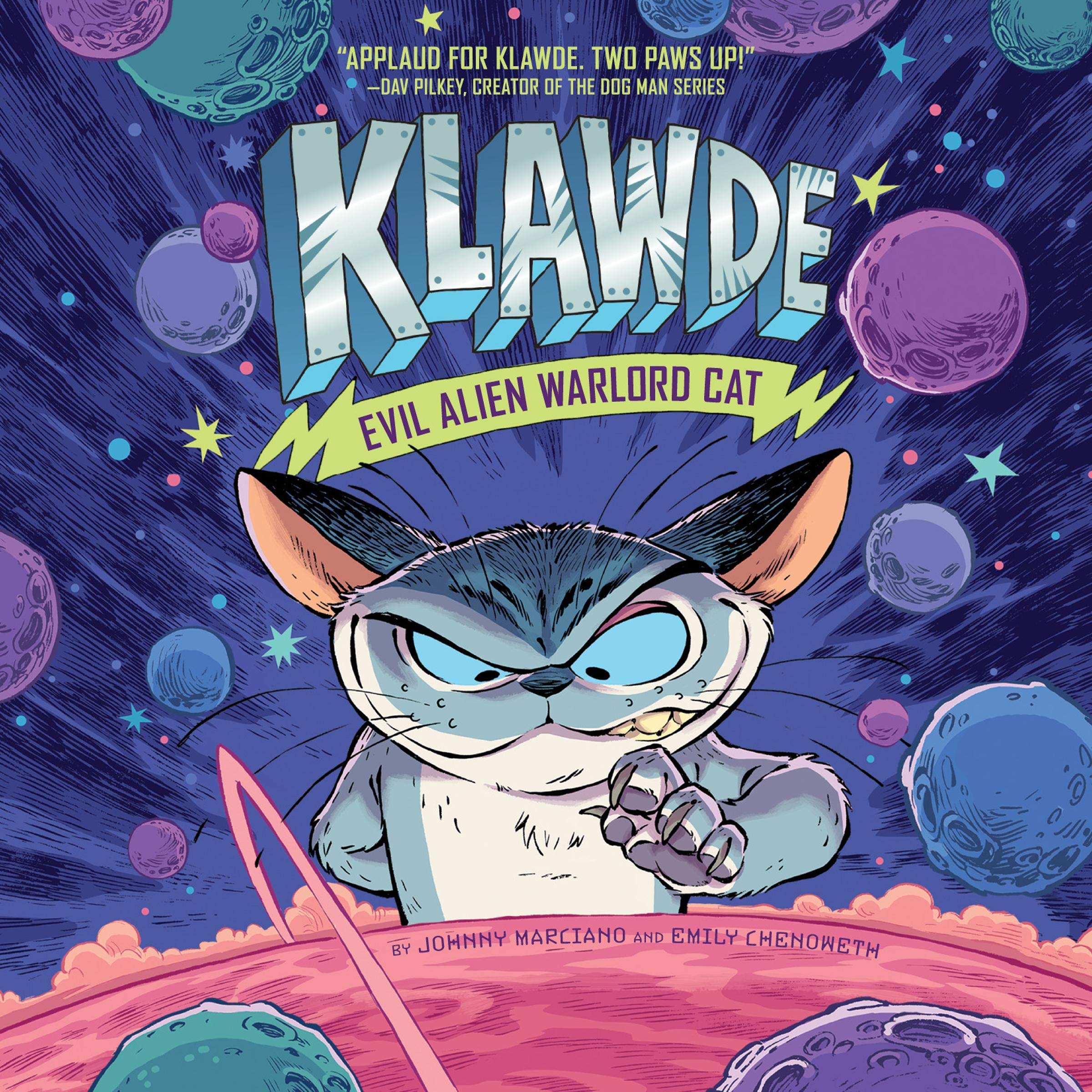 Cover art for Klawde: Evil Alien Warlord Cat #1