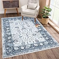 Vista 11 de Bloom Rugs - Alfombra caminera Caria lavable, antideslizante, de 3,05 m, color marfil/gris/caramelo tradicional, para entrada, pasillo, baño