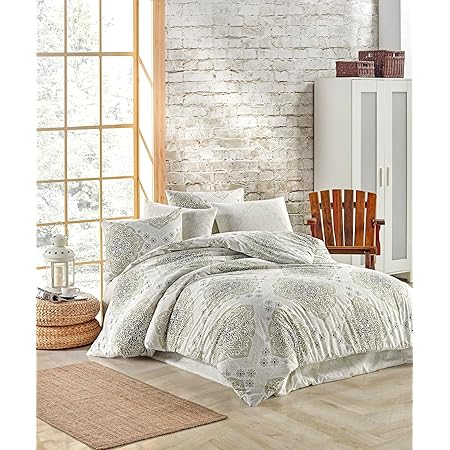 Set Copripiumino 100% Cotone Rosa 240x220 Cm E 2 Federa Lisos | Maisons Du Monde