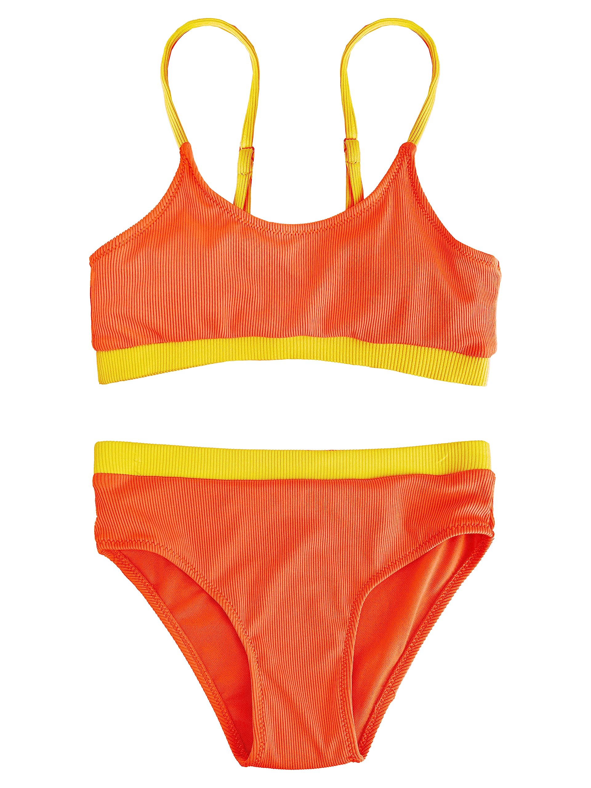 JOPHY & CO. Trajes de baño para niñas y niñas de Dos Piezas Bikini Set Beachwear Entero Ajustable Cod.5300
