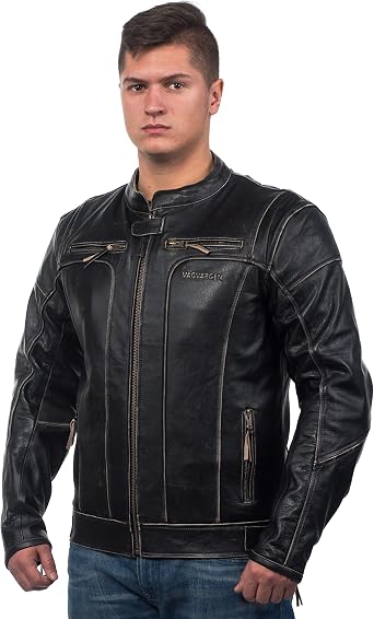 Adventure Retro Brown Motorcycle Leather Jacket
