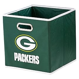 Franklin Sports NFL Green Bay Packers Collapsible Storage Bin