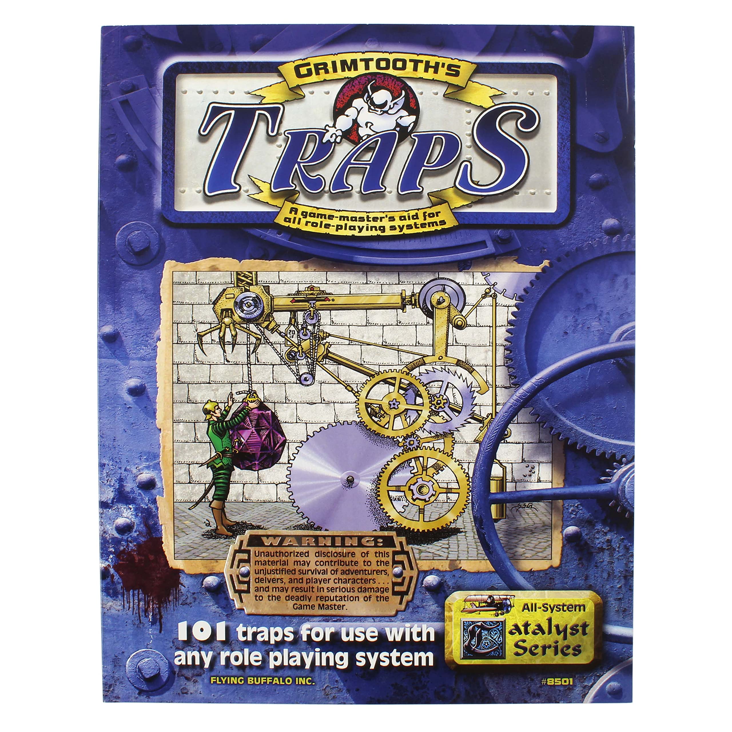 Buy Grimtooth's Traps: A Game-Master's Aid for All Role-Playing Systems — BookShops.in