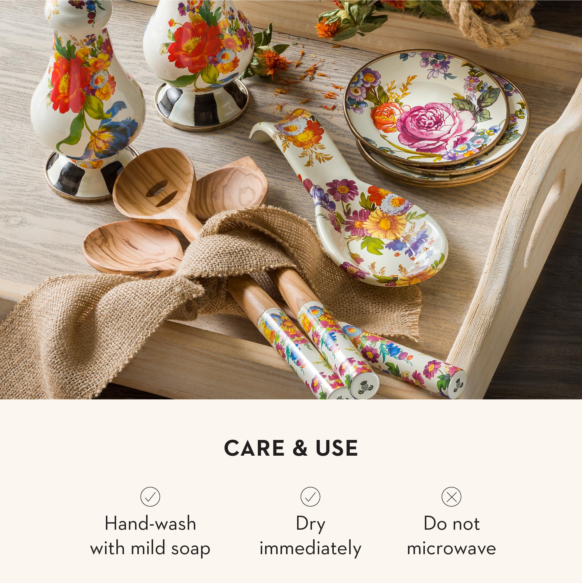 Amazon.com: MACKENZIE-CHILDS Set of 4 Enamel Appetizer Plates