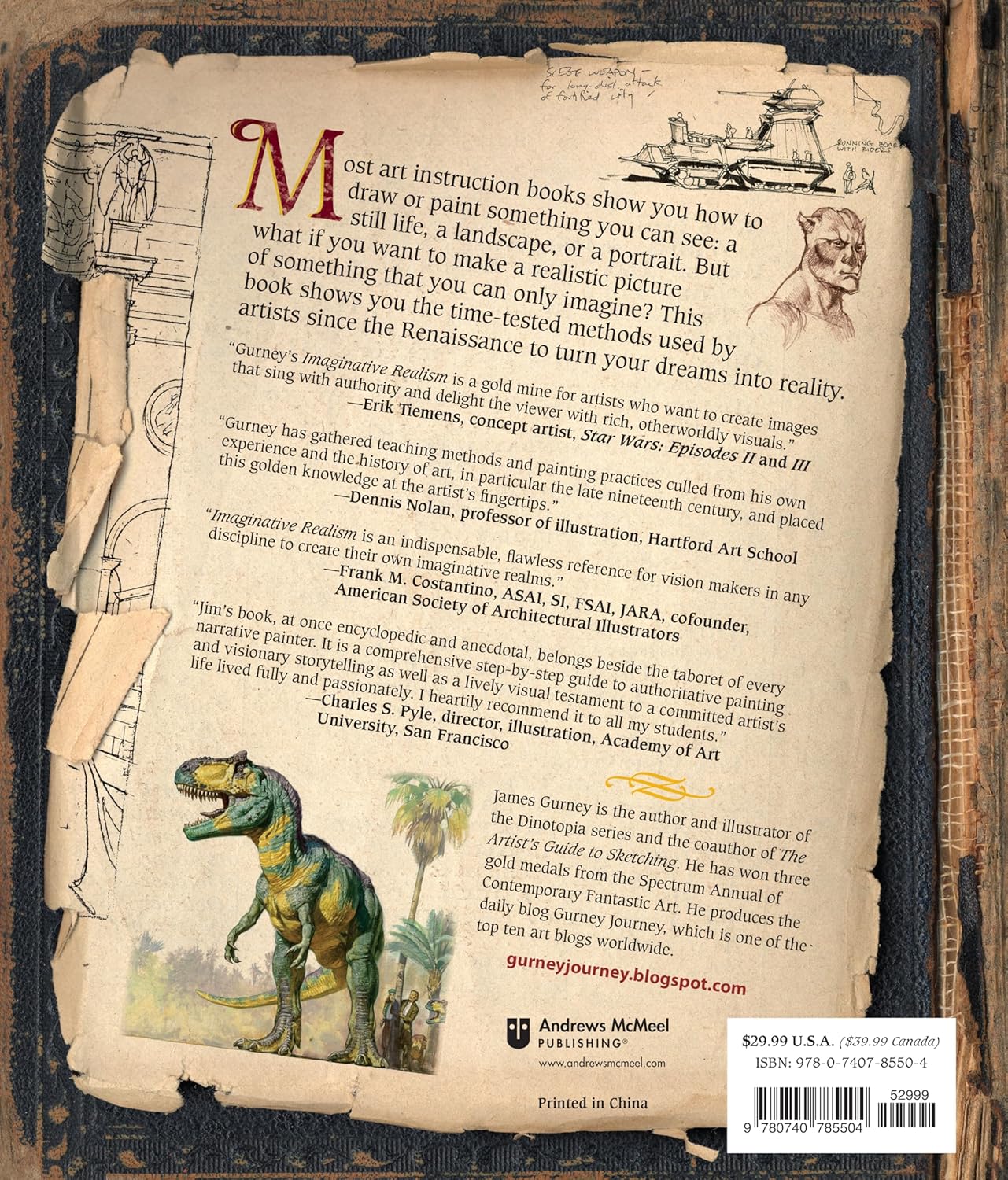 Imaginative Realism: How to Paint What Doesn't Exist (Volume 1) (James Gurney Art)      Paperback – Illustrated, October 20, 2009
