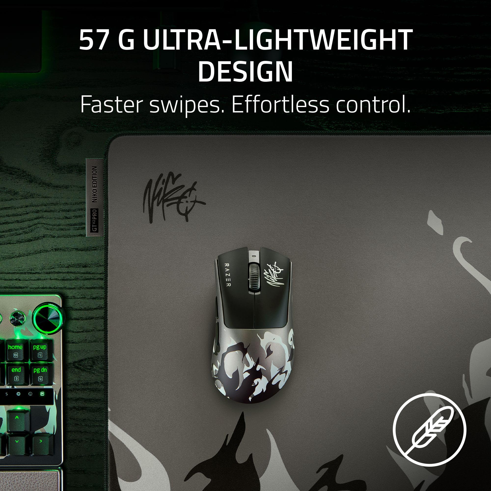 Amazon.com: Razer DeathAdder V4 Pro Wireless Gaming Mouse: 57g