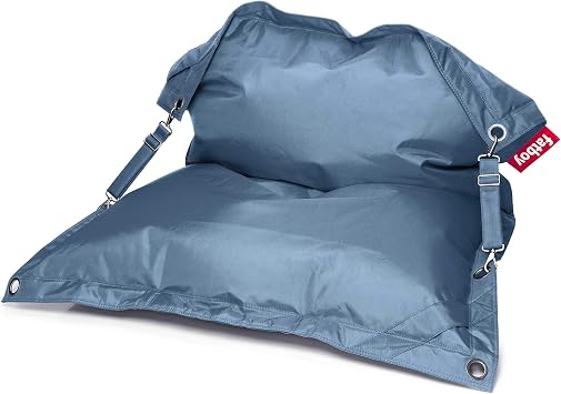 كرسي صالة Fatboy Buggle-Up Bean Bag، جينز أزرق فاتح