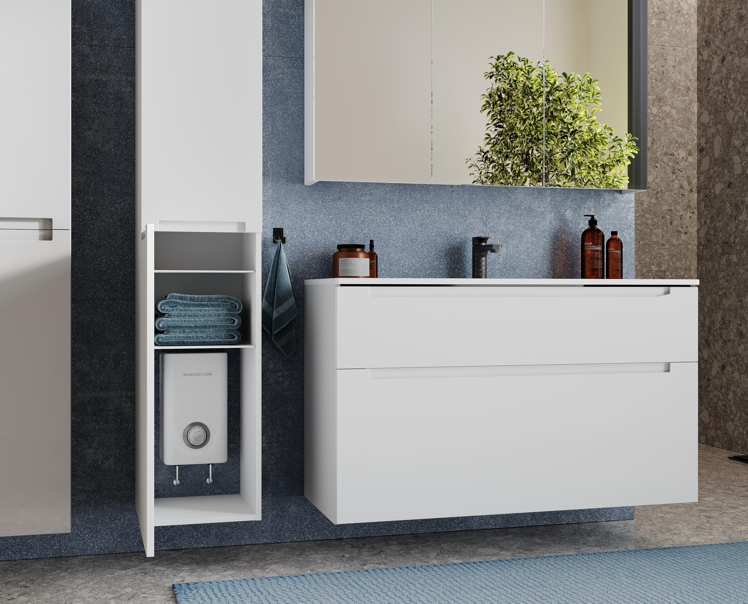 ELEX10 Calentador de agua eléctrico de 10 kW Thermoflow