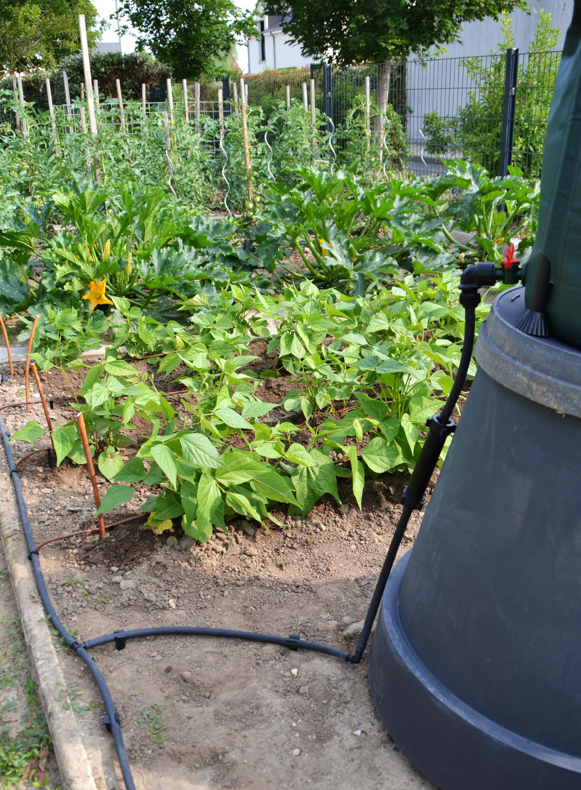 Jardibric - Kit Goutte à Goutte Gravitaire 50 m² - Système Irrigation Sans Pression - Arrosage Potager