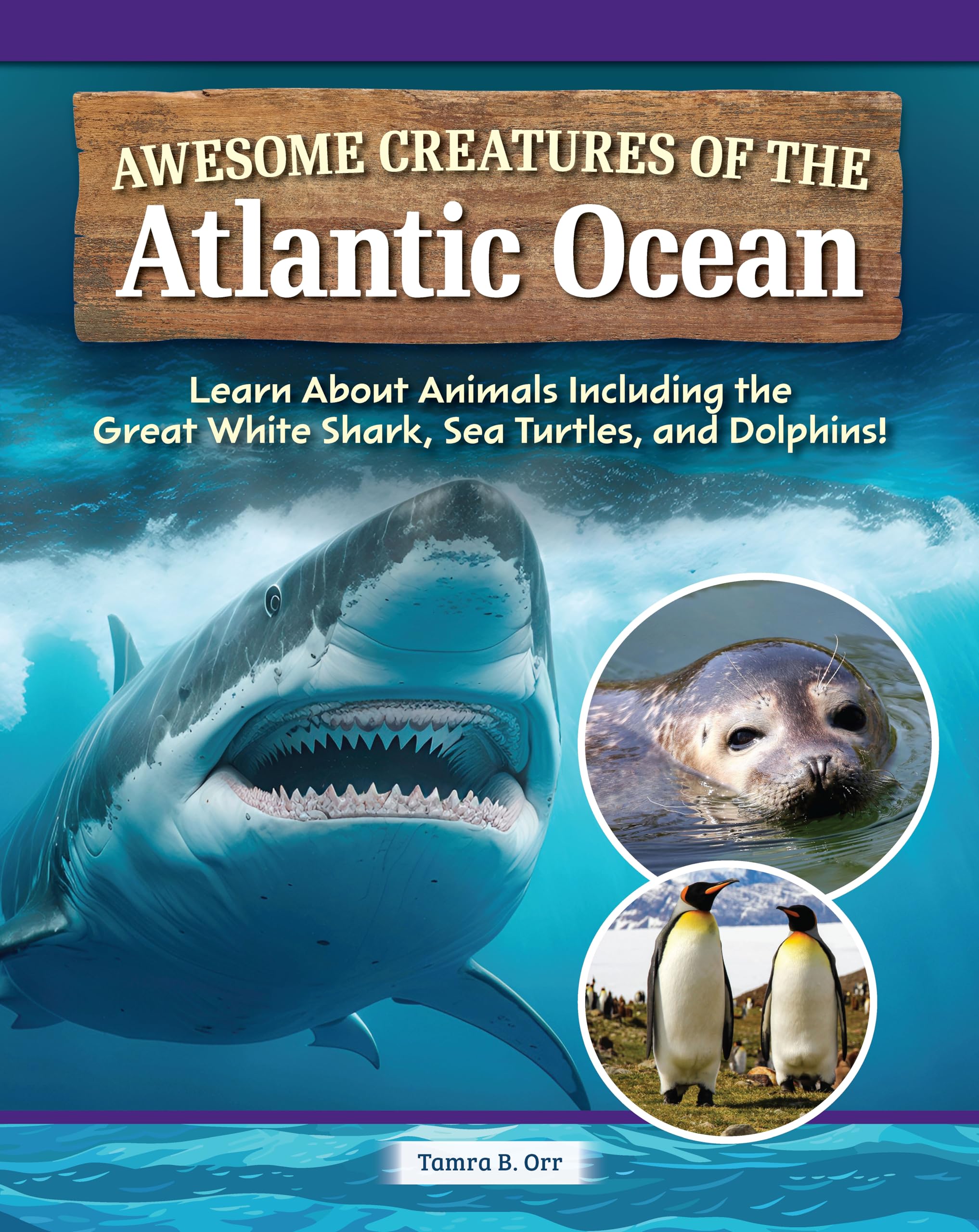 Awesome Creatures of the Atlantic Ocean: Learn About Animals Including the Great White Shark, Sea Turtles, and Dolphins!
