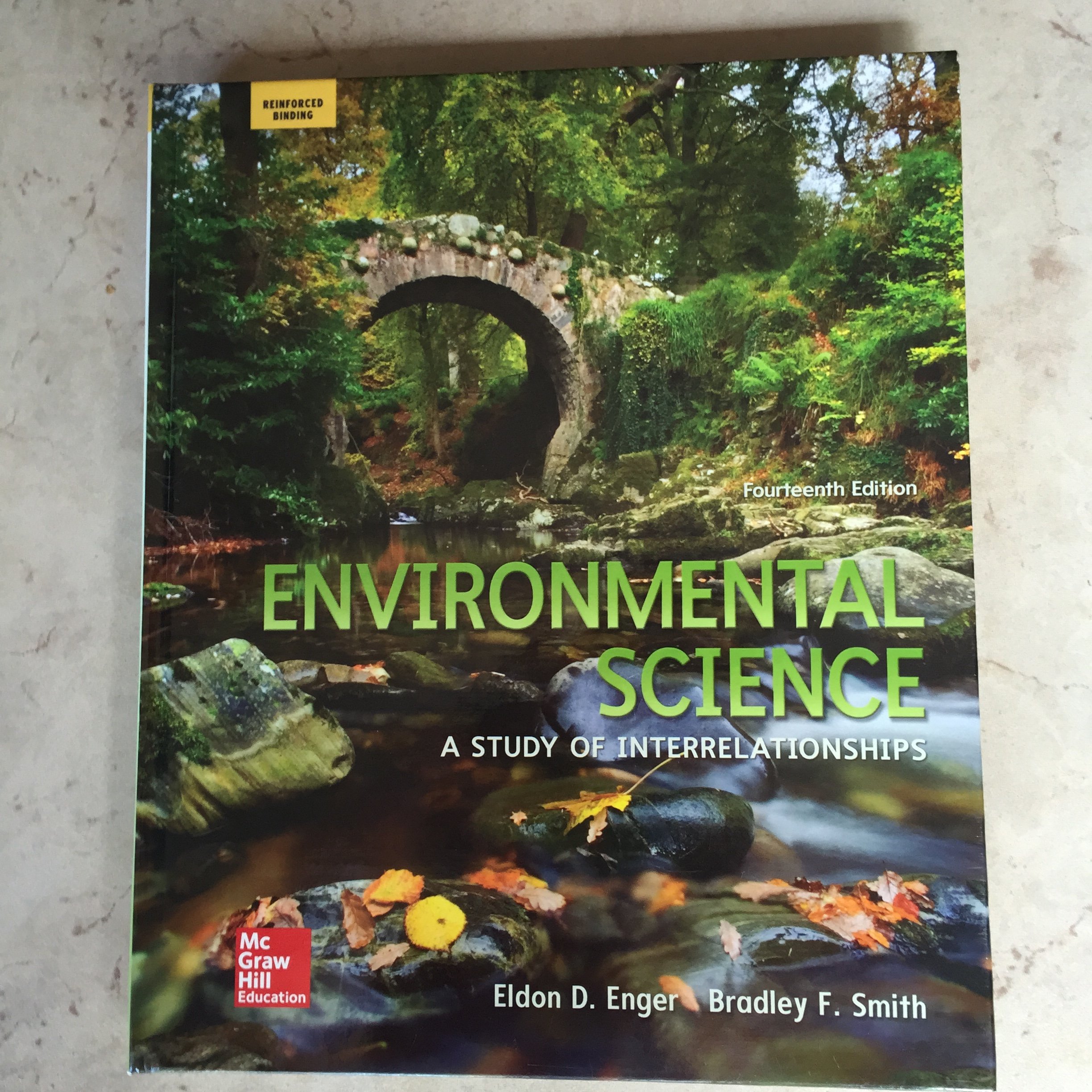 Enger, Environmental Science, 2016, 14e (Reinforced Binding) Student Edition