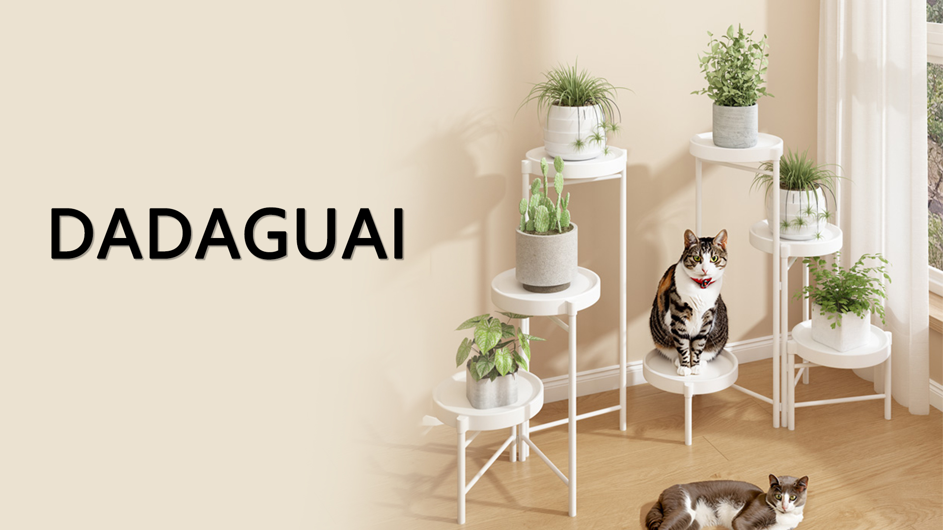 Amazon.co.jp: DADAGUAI（ダダグアイ） フラワースタンド ガーデン