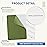 KING MOUNTAIN Canvas Repair Patch 9 x11 Inch 2 Pcs Self-Adhesive Waterproof Fabric Patch for Sofas, Tents, Furniture,Tote Bags, Car Seats (Grass Green)