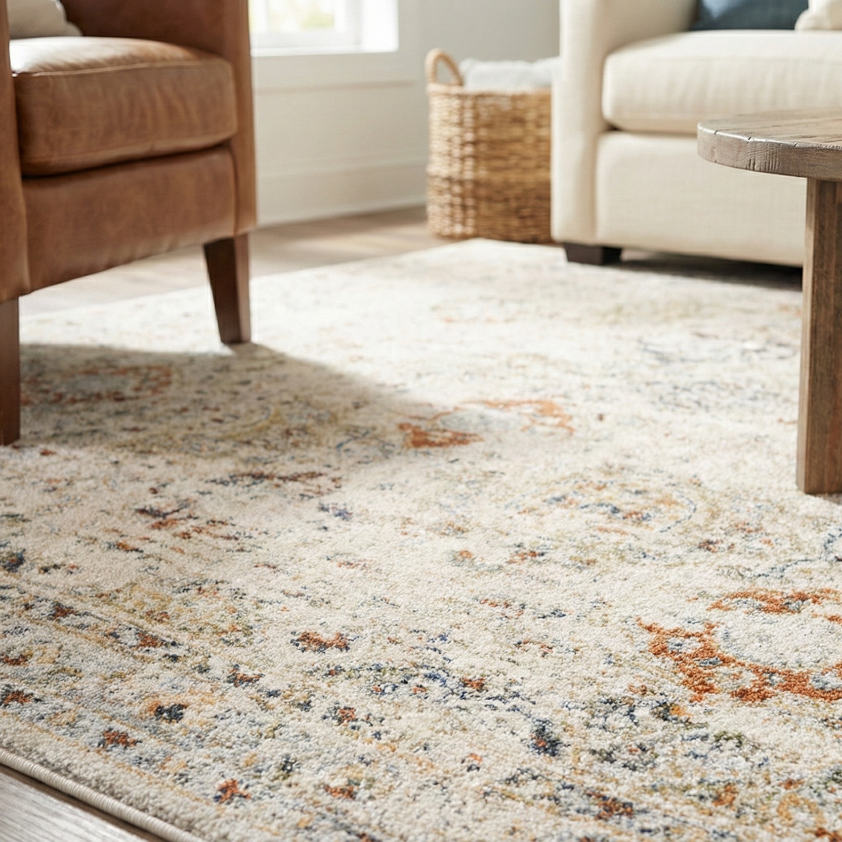 Amazon.com: Well Woven Omaha Kian Vintage Distressed Area Rug