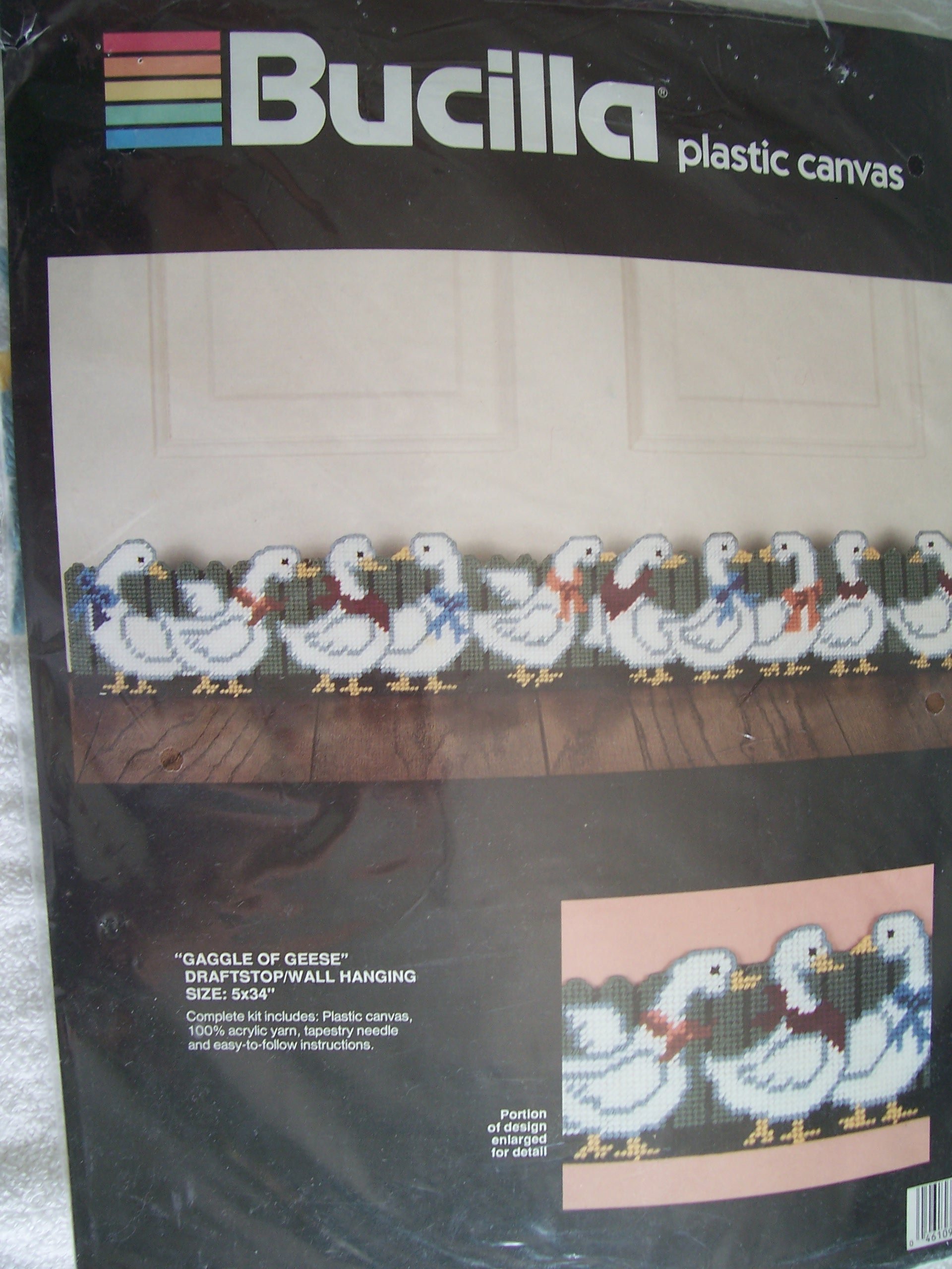 Gaggle of Geese Butée de Porte Murale Discrète pour Salon et Chambre Parentale