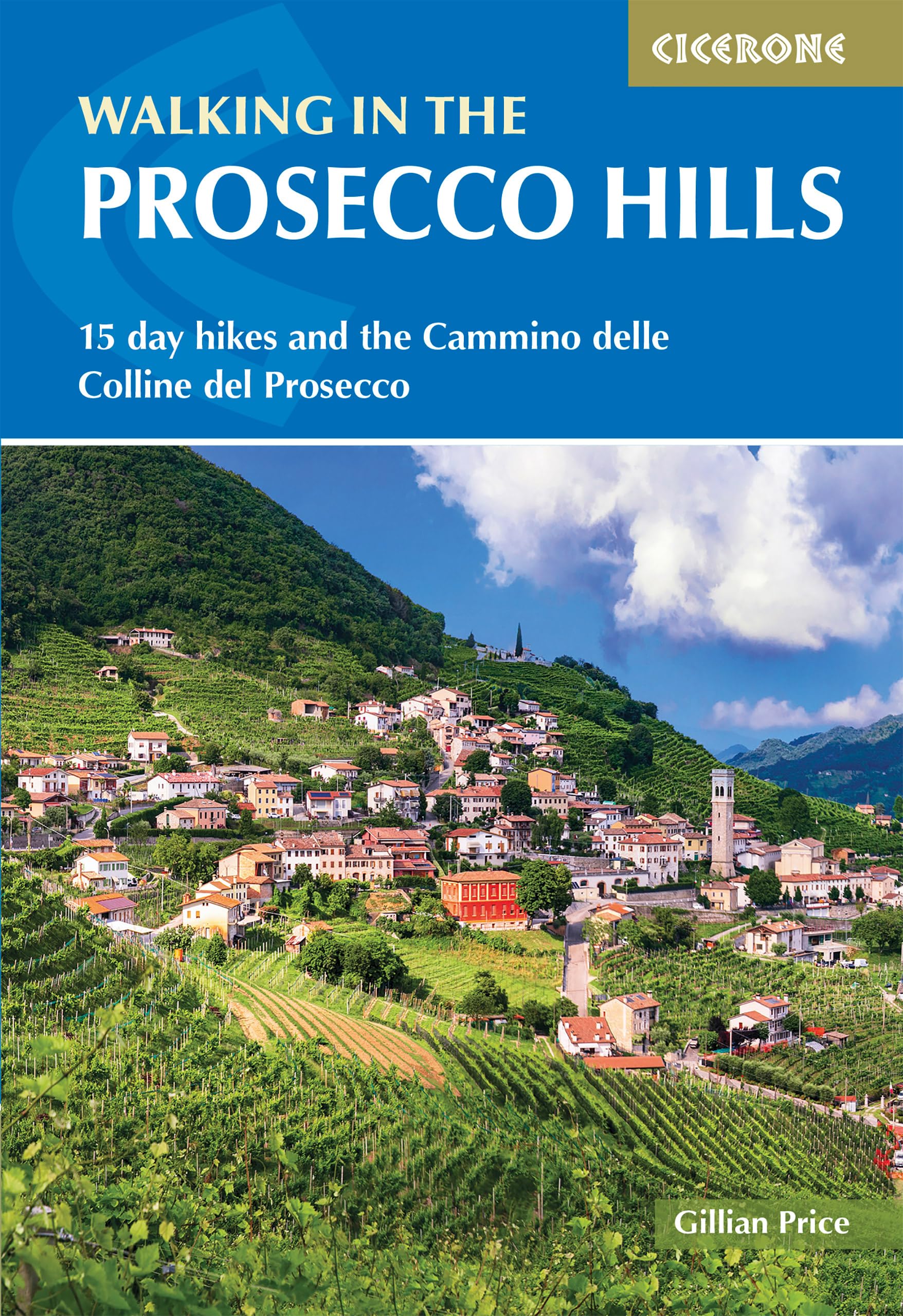 Walking in the Prosecco Hills by Gillian Price PAPERBACK 9781786312617
