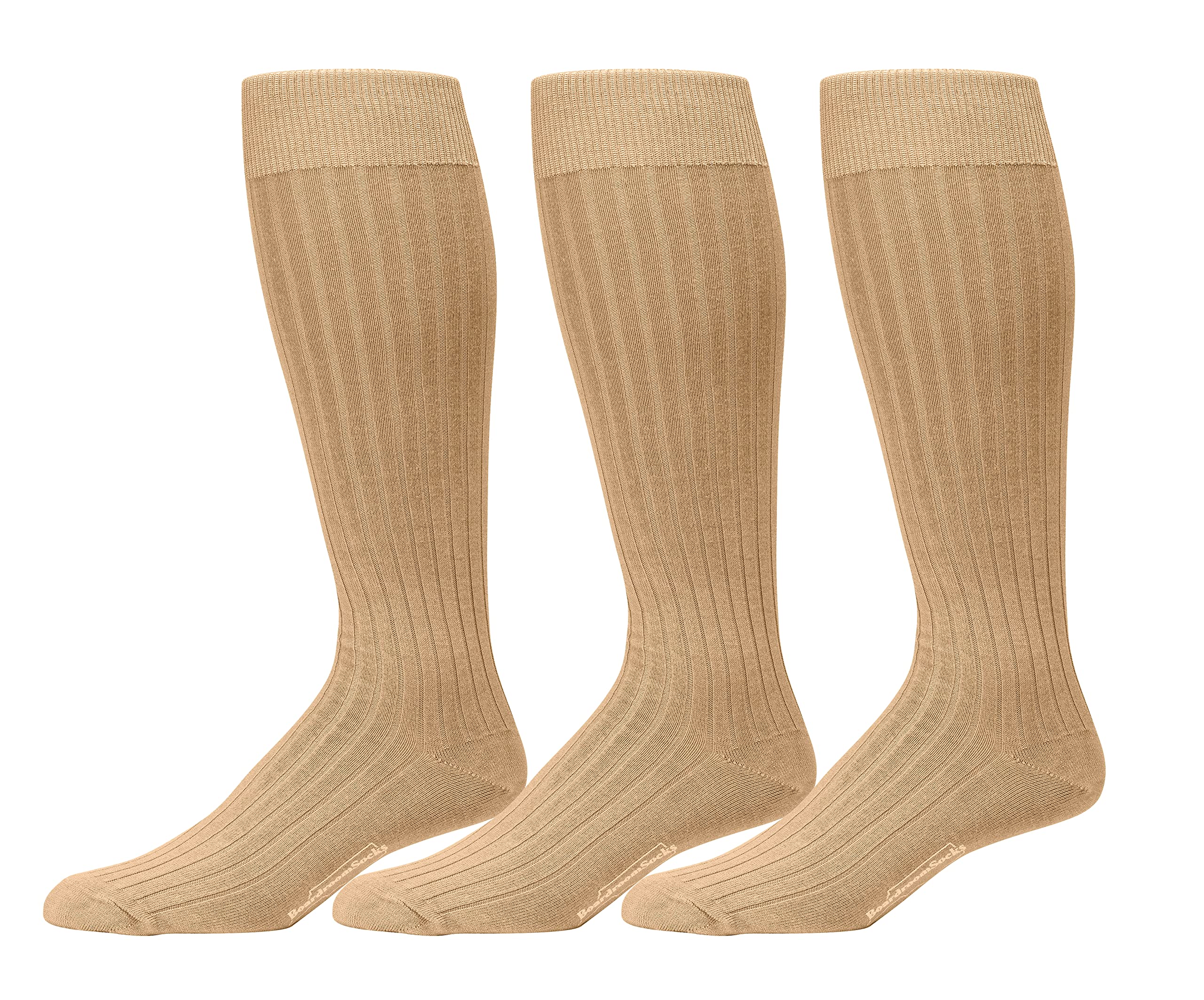 BoardroomSocksCotton Dress Socks for Men – Knee High Men's Executive Socks – Classic Over the Calf Dress Socks by Boardroom Socks