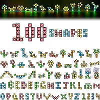 Vista 2 de TOSY Cubo Magnético 2x2 - 8 Bloques, Juguetes 2en1: Cubo de Rompecabezas 2x2x2 e Infinity Cubo Personalizable, Luminoso, Regalo para Relleno