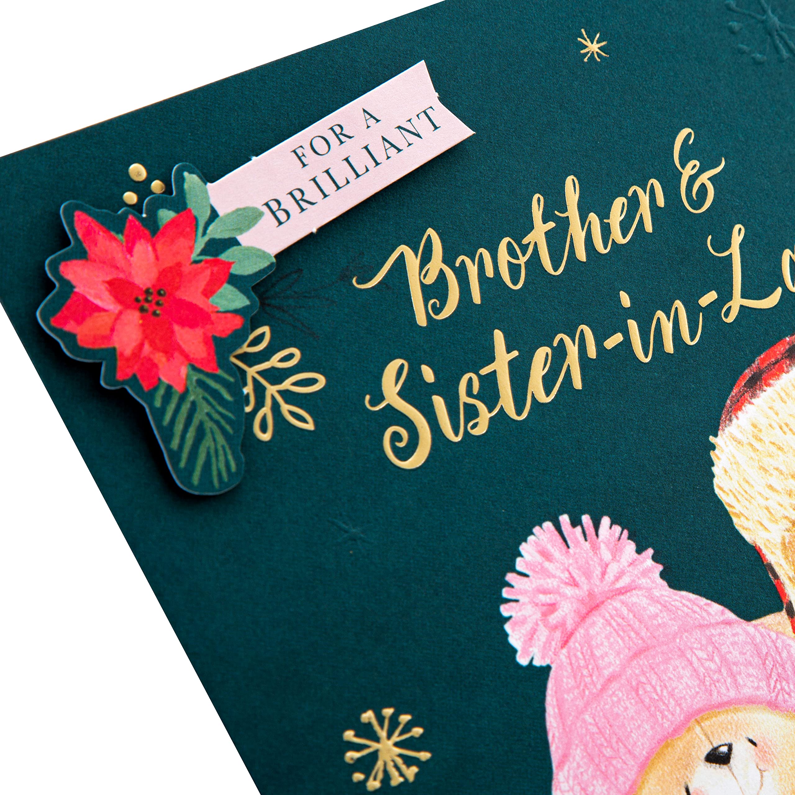 Hallmark Carte De Noël Pour Belle-fille Et Beau-fils – Amis