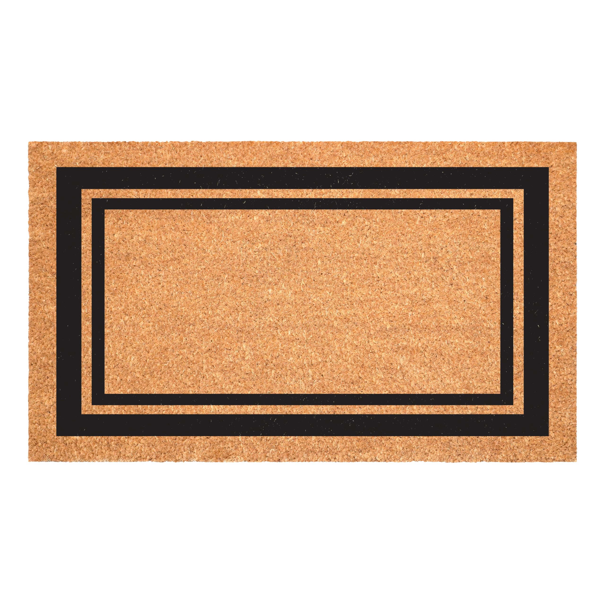 Calloway Mills Border Doormat 18" x 30" (Black)