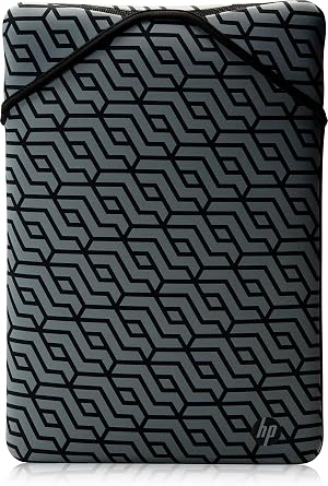 HP Reversible Sleeve for 14.1 inch Laptop in Black Geo