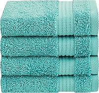 Vista 60 de Cotton Paradise Tapetes de baño antideslizantes 100% algodón para baño, 17 x 24 pulgadas, suaves, absorbentes, de secado rápido, lavables a máquina