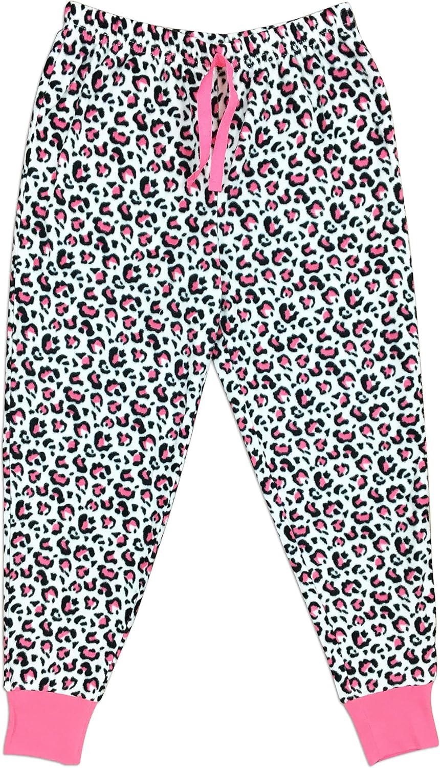 Mad Dog Concepts Girl's Pajama Pants - 2/3 Pack, Soft Micro Fleece Fashion Sleepwear Lounge with Stretch Waist.: Clothing, Shoes & Jewelry