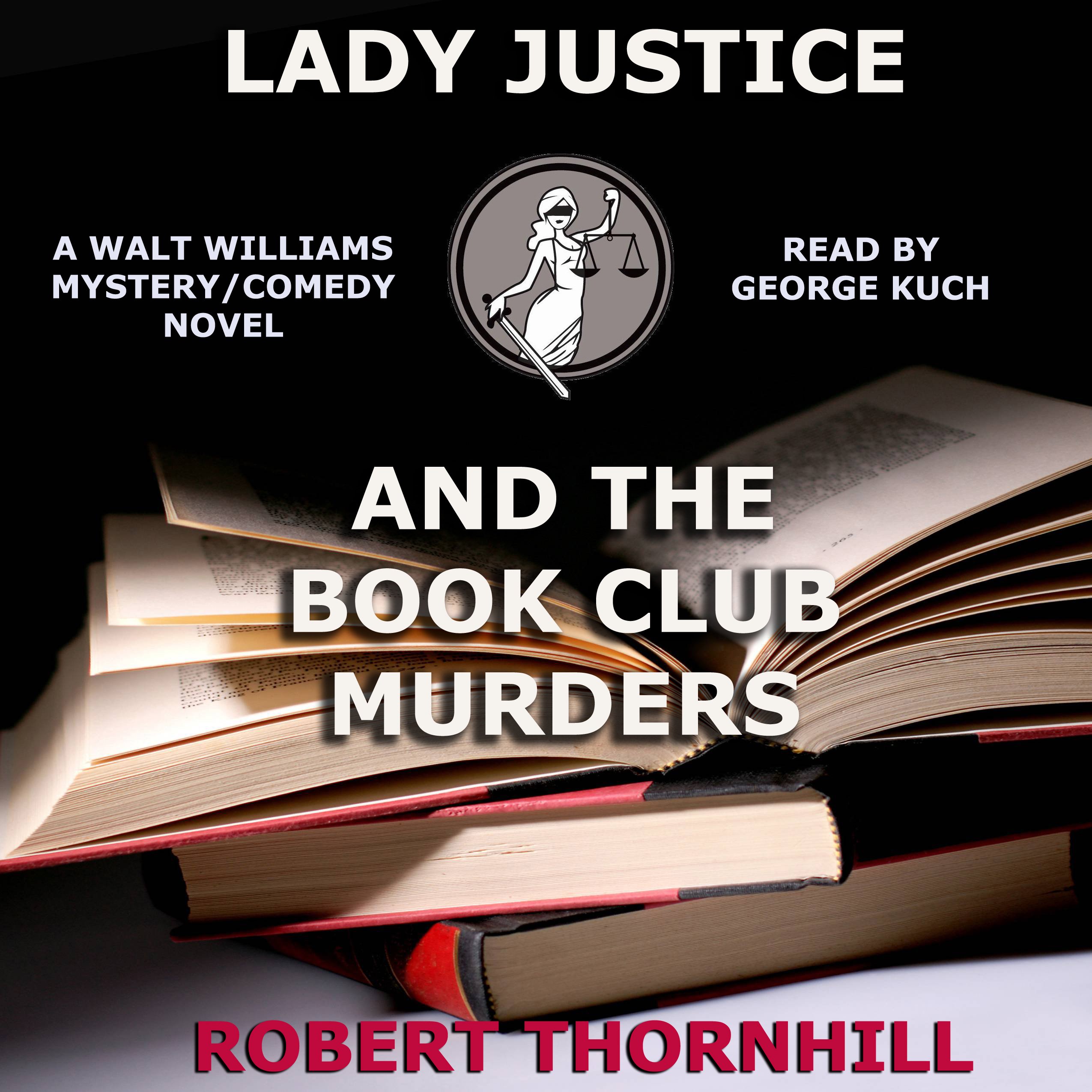 Cover art for Lady Justice and the Book Club Murders