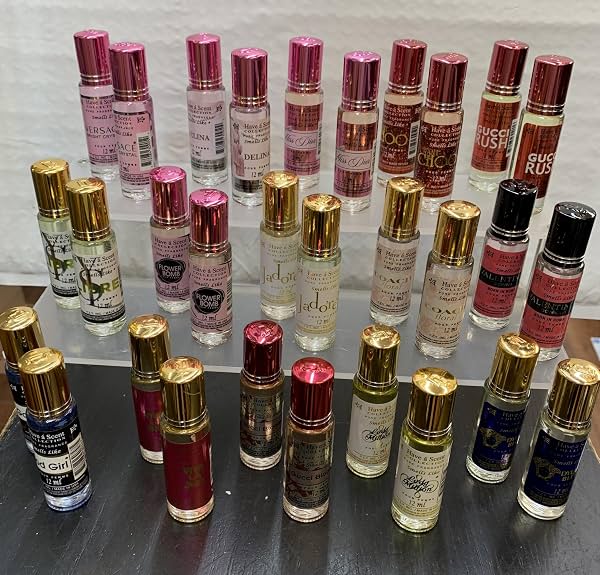 Perfume en Aceite Roll-On para Mujeres. precio mayorista 30pcs. cada artículo es 12ml