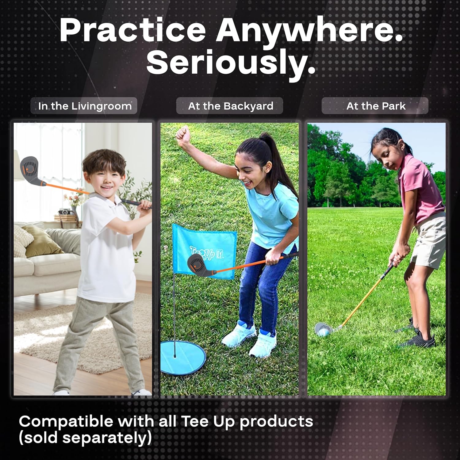 PGA Tour Tee-Up 3-Piece Set