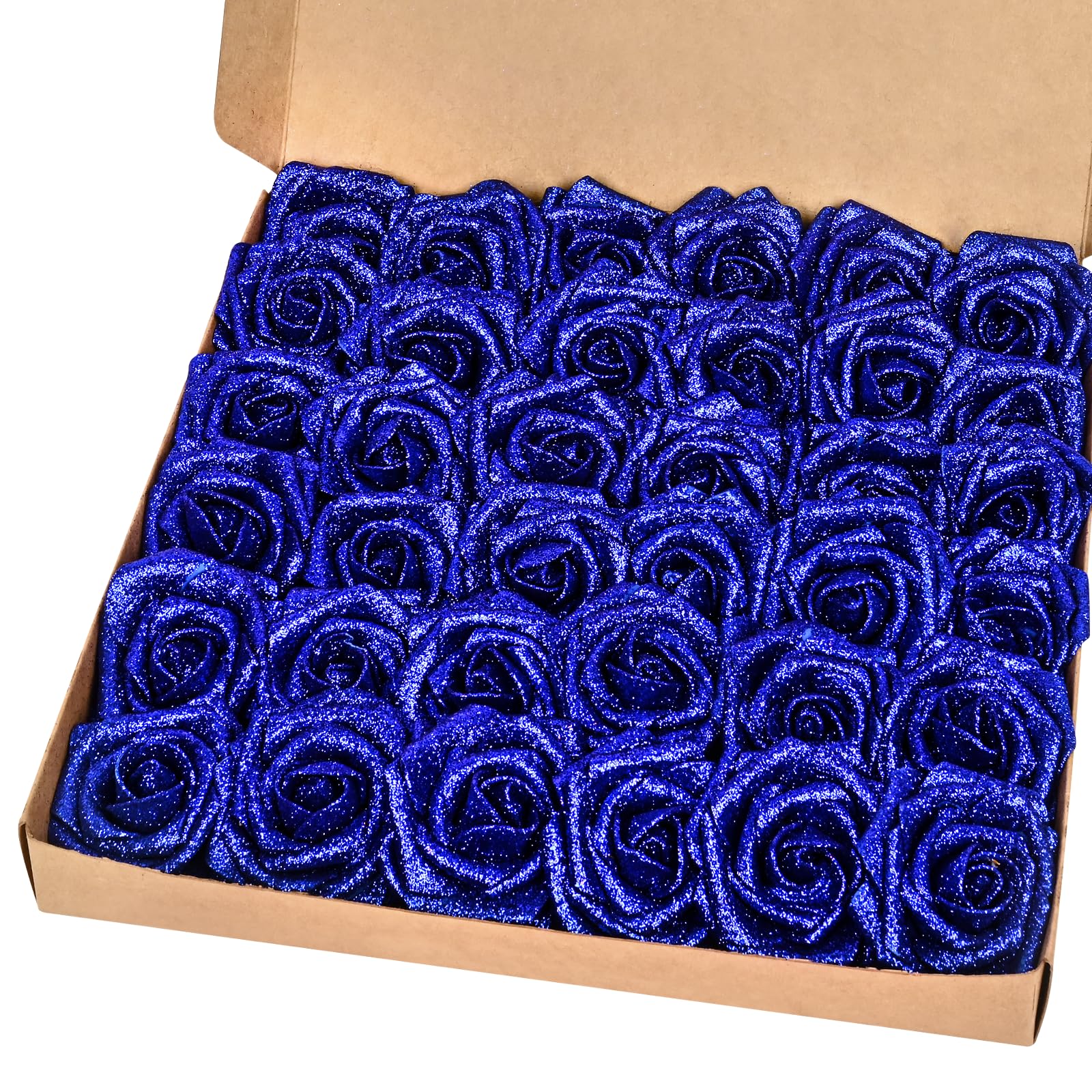 BLEUM CADE 36Pcs Artificial Flowers Fake Roses