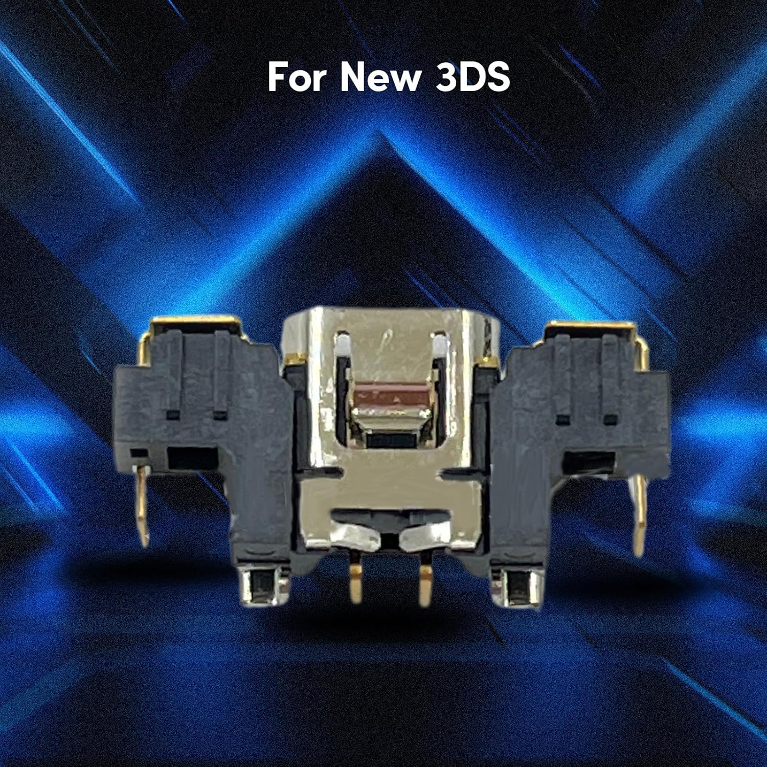 Portable Charging Port Dock Replacement Repair for New 3DS XL/LL 2DS XL 3DS Space-Saving Charger Socket Accessory Charging Port Dock