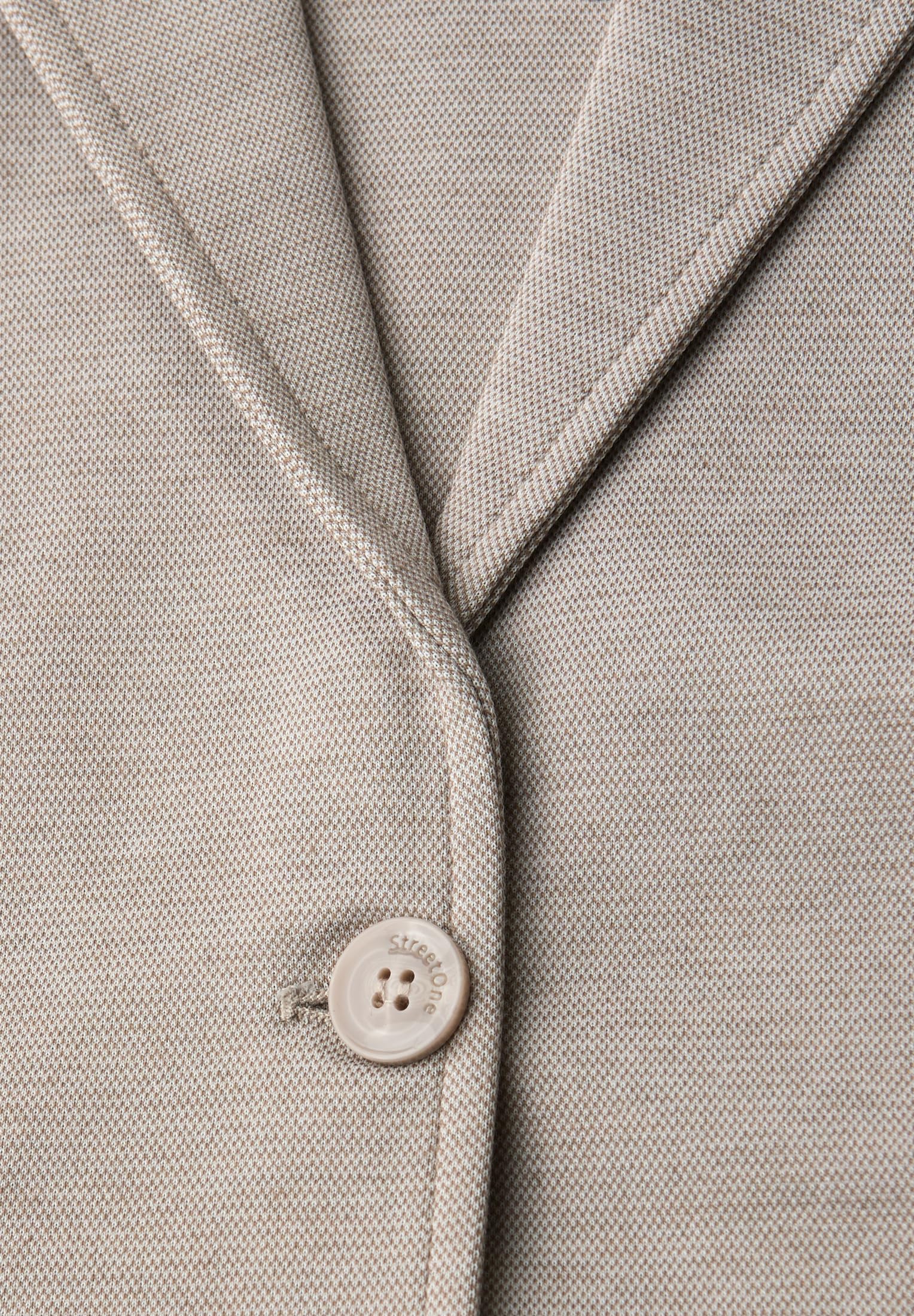 Street One Basic Piqué Blazer