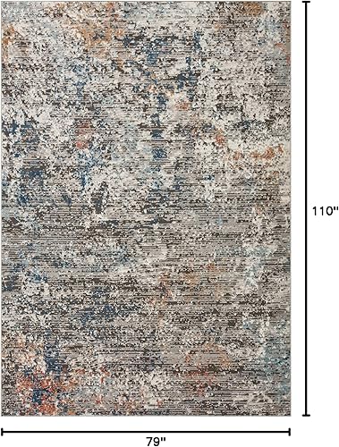 Miniatura 8 de Loloi II Bianca Collection BIA-04 GreyMulti 7'-11" x 10'-6" Area Rug