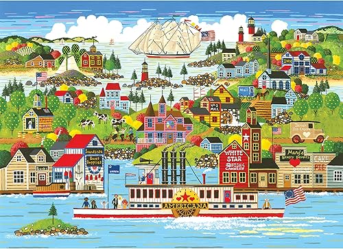 Miniatura 3 de Cra-Z-Art - RoseArt - País de origen- The Americana - Rompecabezas de 1000 piezas