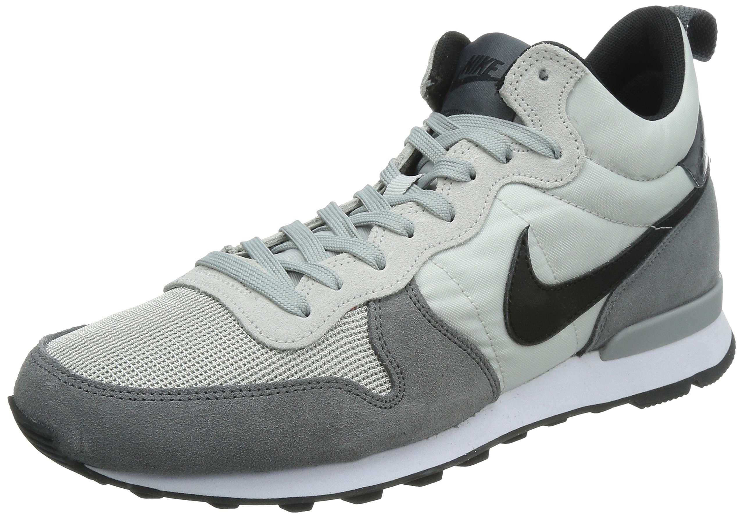 Nike Mens Internationalist Mid Lght Ash Grey Black Dark Grey