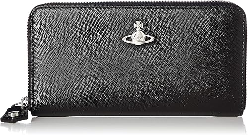 Amazon ヴィヴィアンウエストウッド ラウンドファスナー 長財布 Victoria Black 並行輸入品 Vivienne Westwood ヴィヴィアンウエストウッド 財布