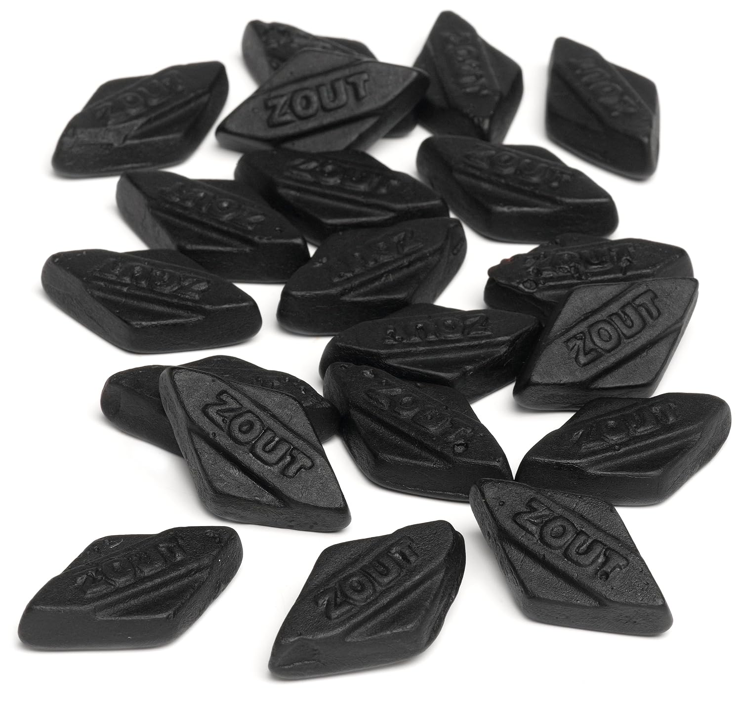 Kraepelien & Holm Diamonds Licorice, 2.2-Pound Bags (Pack of 3)