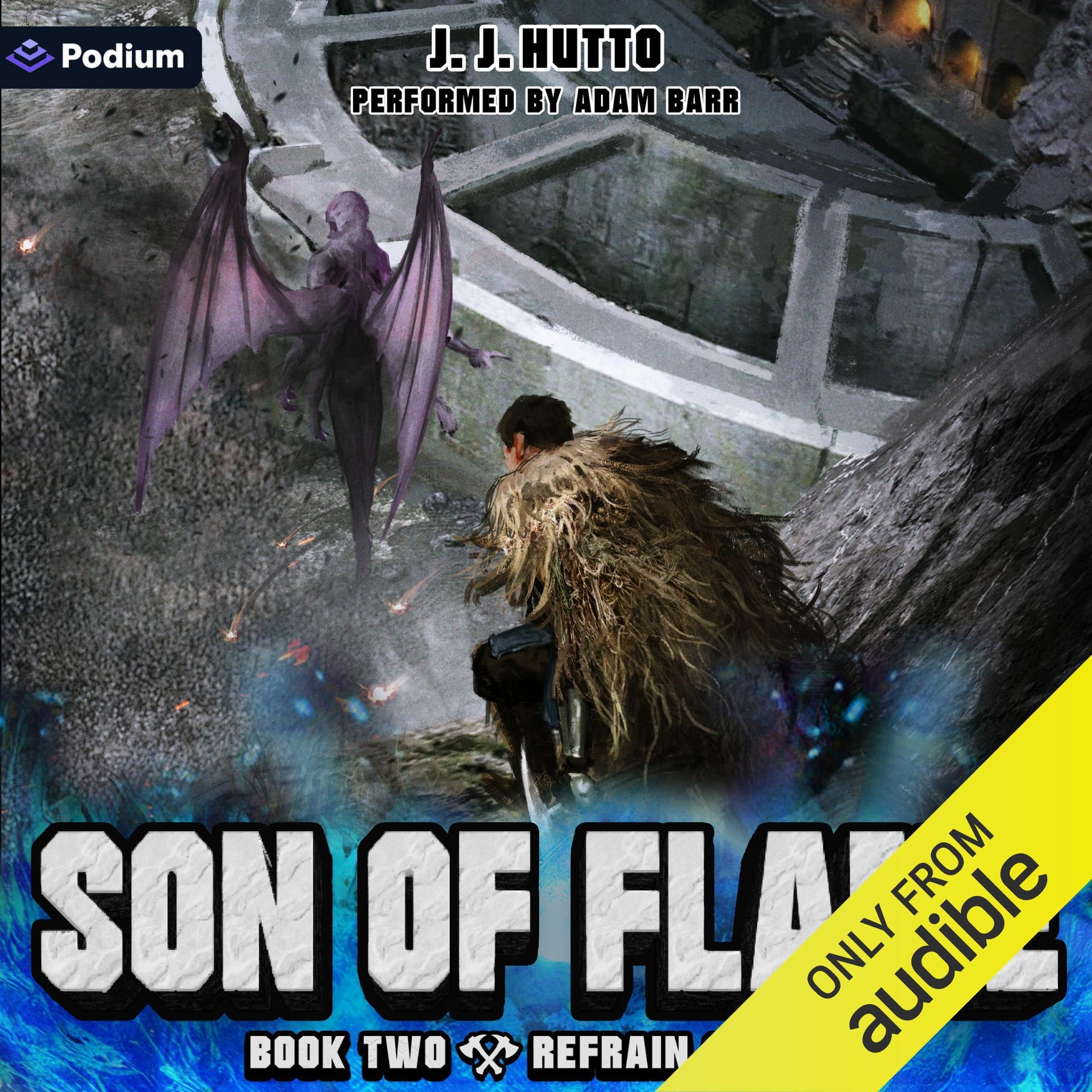 Cover art for Refrain of Life: A Firefighter LitRPG