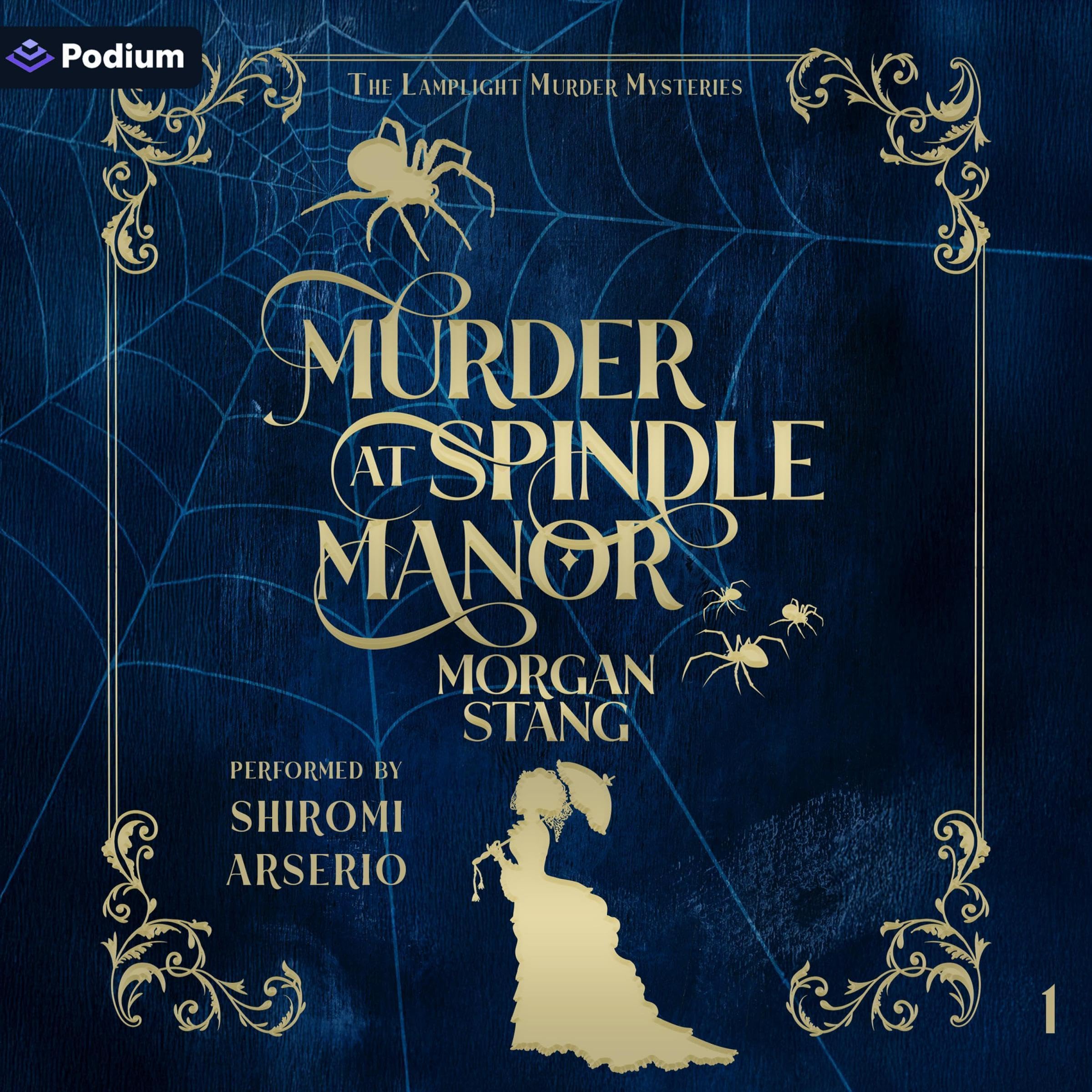 Cover art for Murder at Spindle Manor