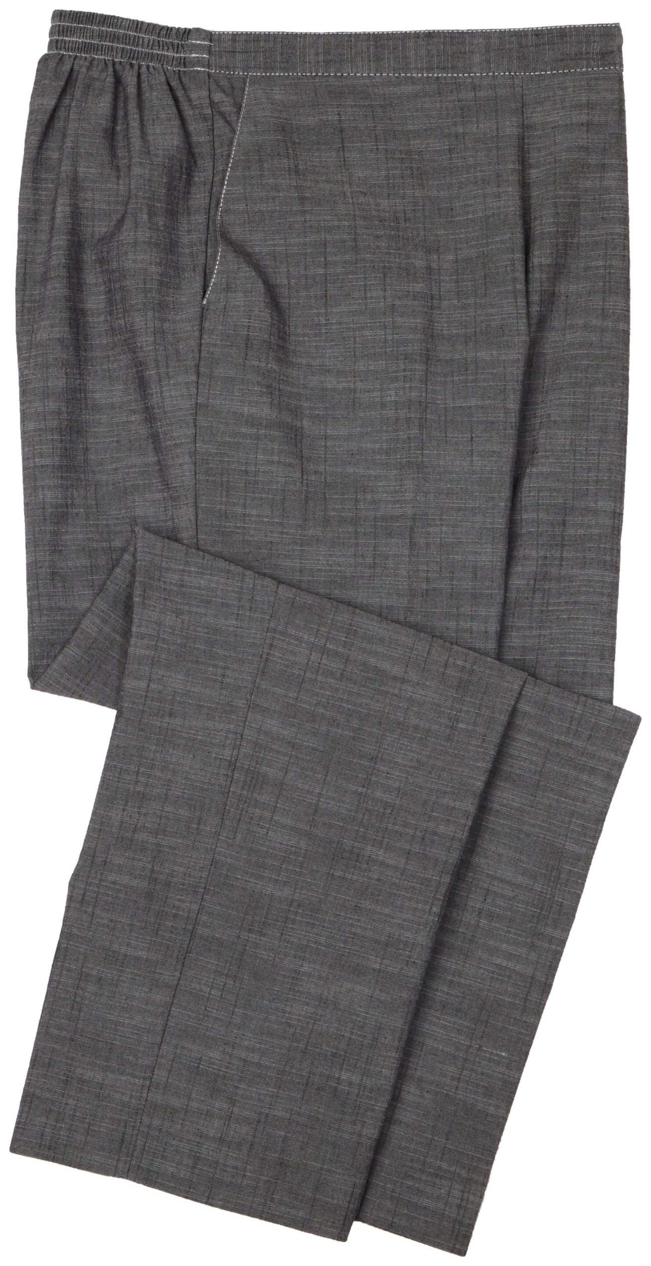Alfred Dunner Womens Proportioned Short Pant Grey
