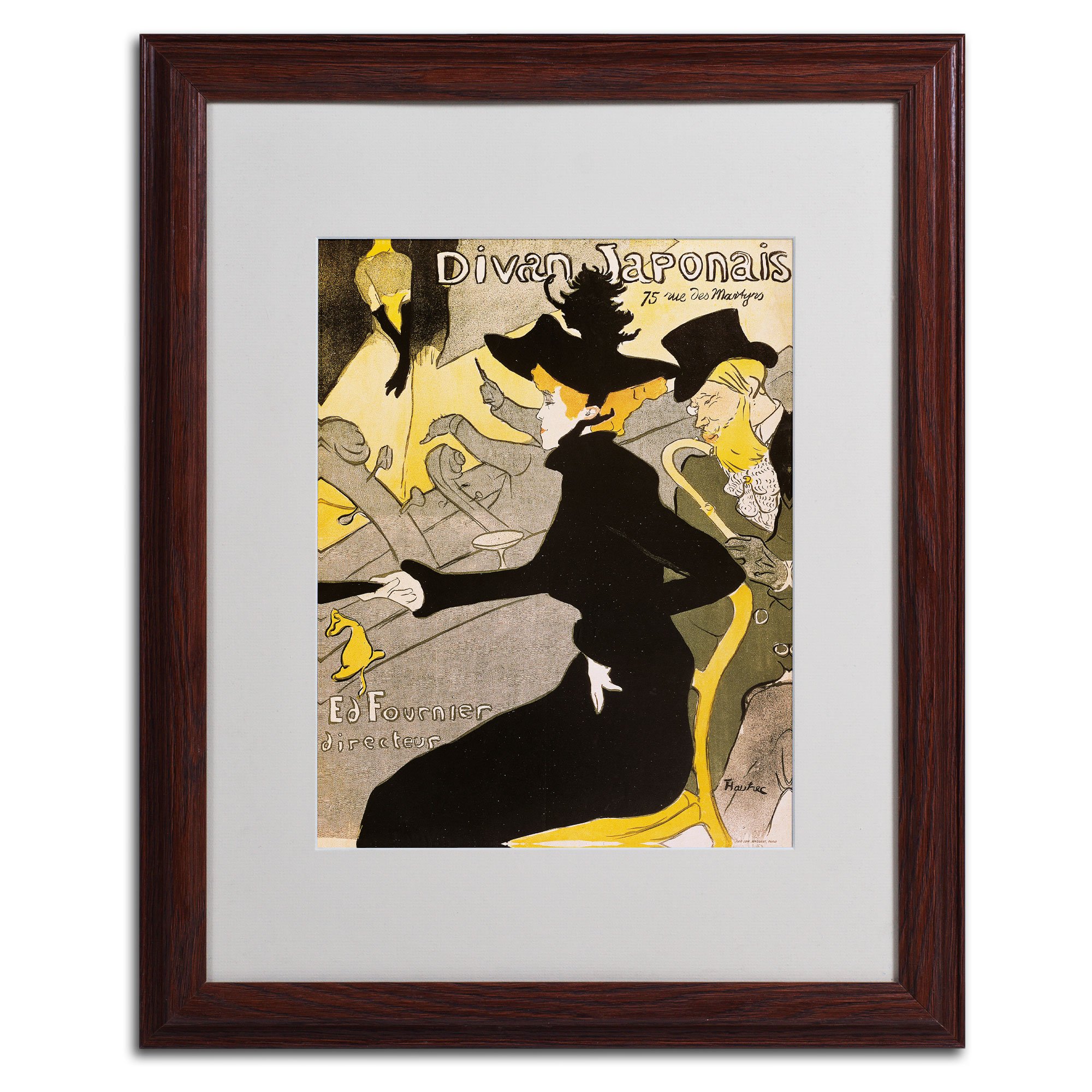 Amazon｜Trademark Fine Art Divan Japanonais キャンバス